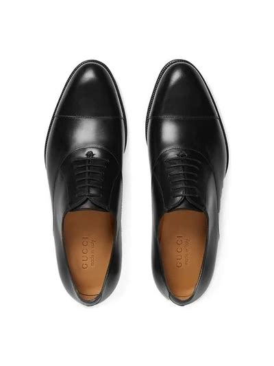 gucci drury leather oxfords|Gucci Oxford dress shoes.